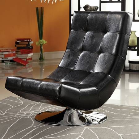 TRINIDAD ACCENT CHAIR IN BLACK